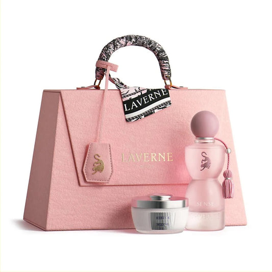 LAVERNE Perfume Set Sense Eau De Parfum Body Tote Bag 100ml